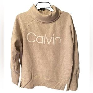 Calvin Klein performance turtle mock neck medium oversized sweatshirt. Very soft